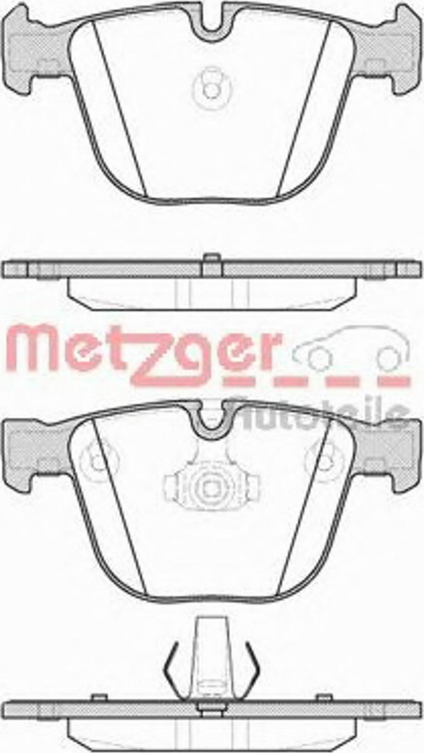 Metzger 089200 - Bremžu uzliku kompl., Disku bremzes adetalas.lv