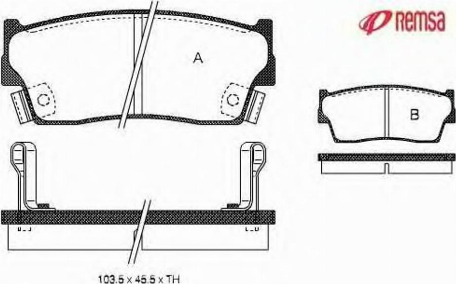 Metzger 028902 - Bremžu uzliku kompl., Disku bremzes adetalas.lv