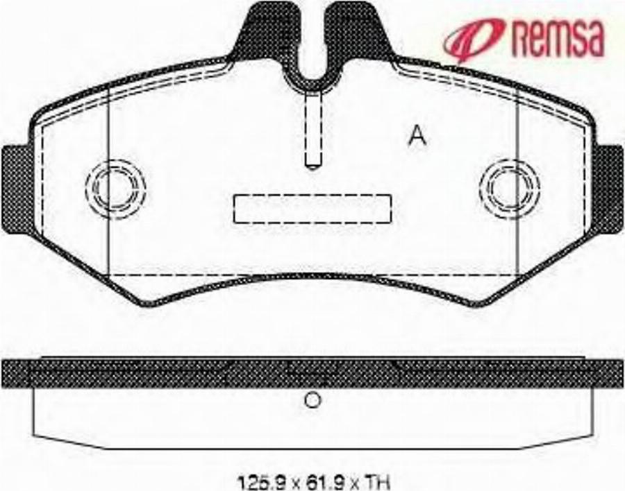 Metzger 073300 - Bremžu uzliku kompl., Disku bremzes adetalas.lv