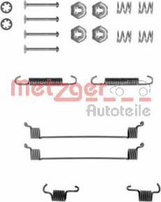 Metzger 105-0651 - Piederumu komplekts, Bremžu loki adetalas.lv