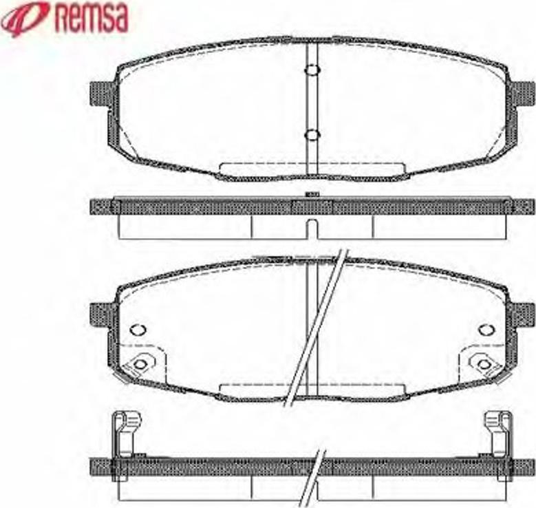 Metzger 103802 - Bremžu uzliku kompl., Disku bremzes adetalas.lv