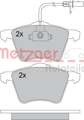 Metzger 1170104 - Bremžu uzliku kompl., Disku bremzes adetalas.lv