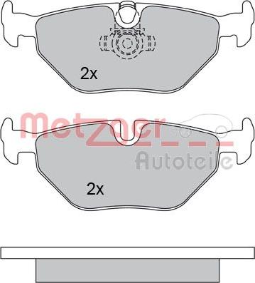 Metzger 1170120 - Bremžu uzliku kompl., Disku bremzes adetalas.lv