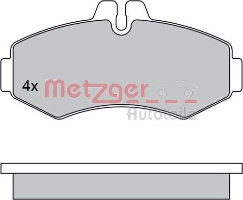 Metzger 1170303 - Bremžu uzliku kompl., Disku bremzes adetalas.lv