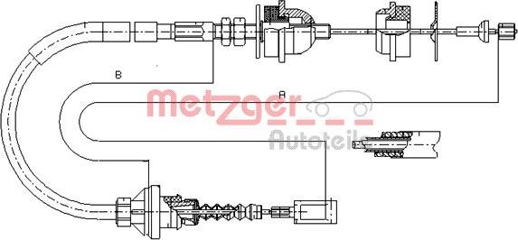 Metzger 1172.4 - Trose, Sajūga pievads adetalas.lv