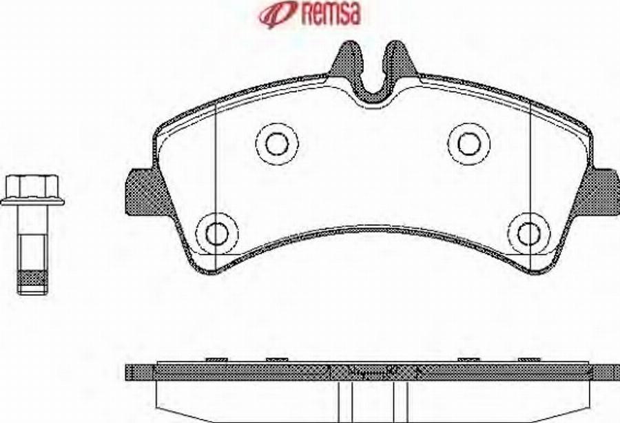 Metzger 124780 - Bremžu uzliku kompl., Disku bremzes adetalas.lv