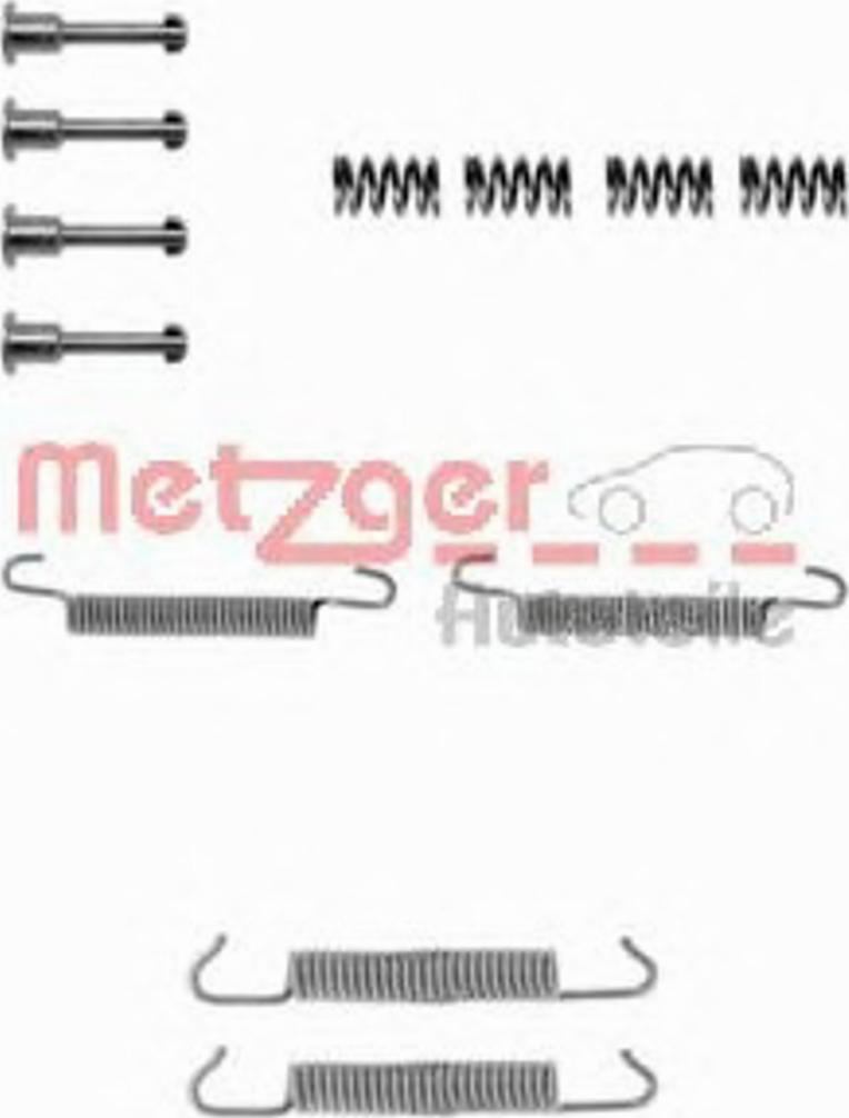 Metzger CR 621 - Piederumu komplekts, Stāvbremzes mehānisma bremžu loks adetalas.lv