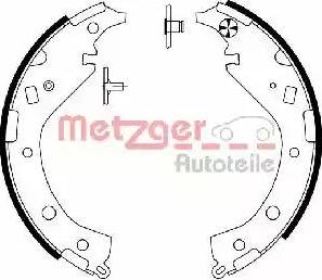 Metzger MG 995 - Bremžu loku komplekts adetalas.lv