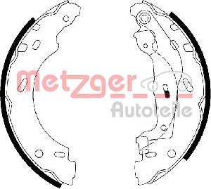 Metzger MG 112 - Bremžu loku komplekts adetalas.lv