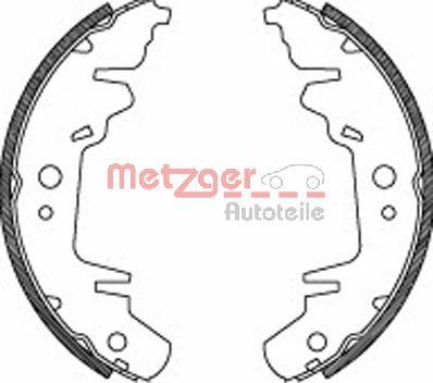 Metzger MG 718 - Bremžu loku komplekts adetalas.lv