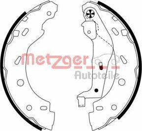 Metzger MG 785 - Bremžu loku komplekts adetalas.lv