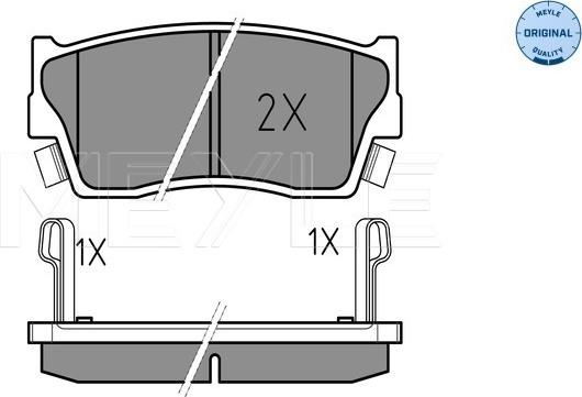 BOSCH 0 986 AB2 760 - Bremžu uzliku kompl., Disku bremzes adetalas.lv