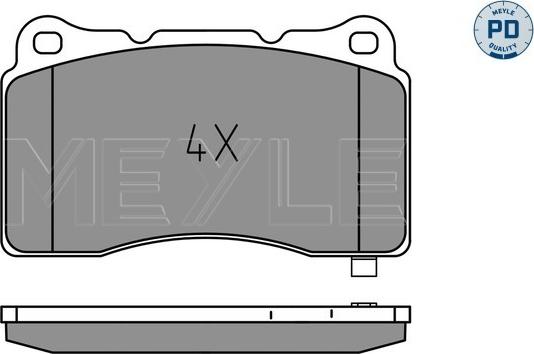 Japanparts PP006MK - Bremžu uzliku kompl., Disku bremzes adetalas.lv