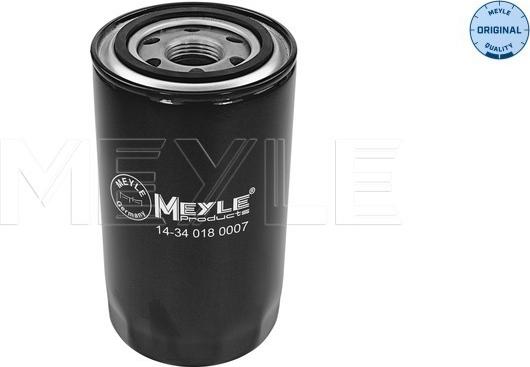 Meyle 14-34 018 0007 - Eļļas filtrs adetalas.lv