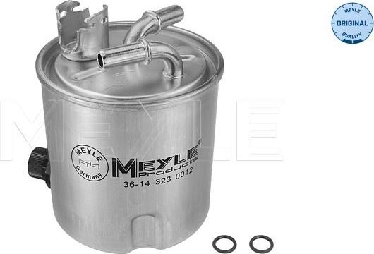 Meyle 36-14 323 0012 - Degvielas filtrs adetalas.lv