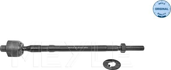 Meyle 32-16 031 0002 - Aksiālais šarnīrs, Stūres šķērsstiepnis adetalas.lv