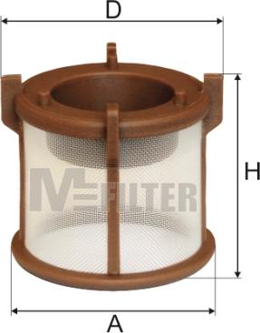 Mfilter DE 3137 - Degvielas filtrs adetalas.lv