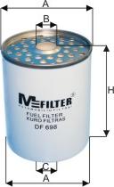 Mfilter DF 698 - Degvielas filtrs adetalas.lv