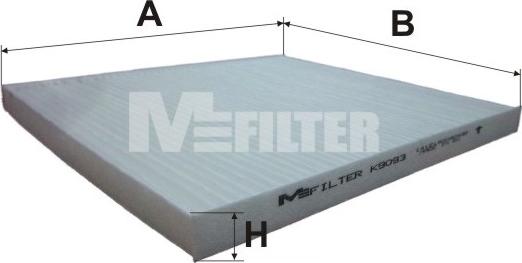 Mfilter K 9093 - Filtrs, Salona telpas gaiss adetalas.lv