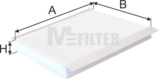 Mfilter K 9046 - Filtrs, Salona telpas gaiss adetalas.lv