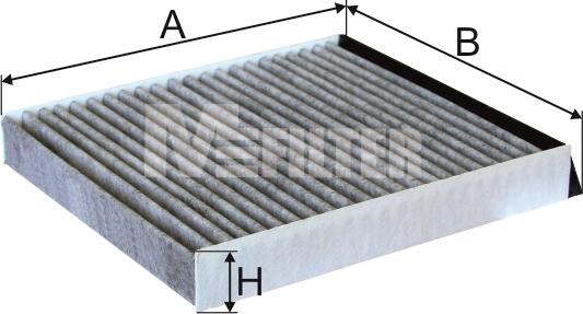 Mfilter K 9051C - Filtrs, Salona telpas gaiss adetalas.lv