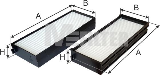 Mfilter K 9063-2 - Filtrs, Salona telpas gaiss adetalas.lv