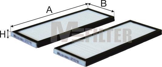 Mfilter K 9006-2 - Filtrs, Salona telpas gaiss adetalas.lv