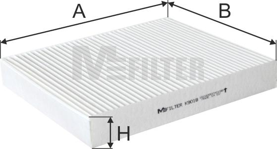 Mfilter K 9018 - Filtrs, Salona telpas gaiss adetalas.lv