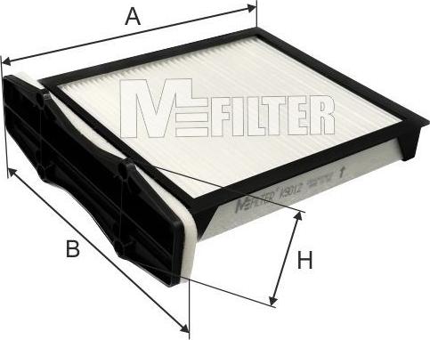 Mfilter K 9012 - Filtrs, Salona telpas gaiss adetalas.lv