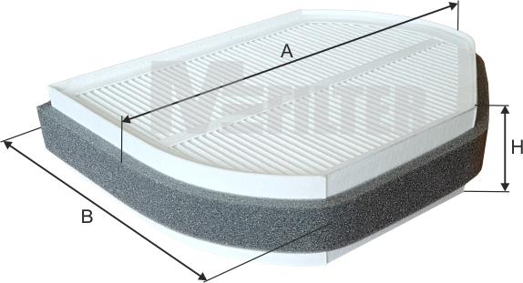 Mfilter K 9032 - Filtrs, Salona telpas gaiss adetalas.lv