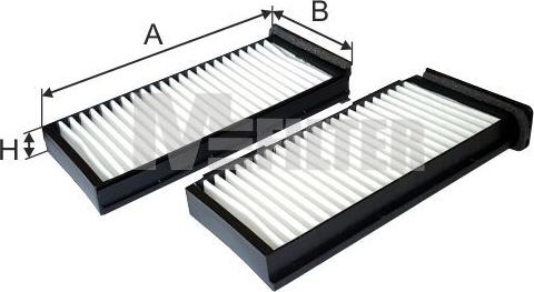 Mfilter K 9140-2 - Filtrs, Salona telpas gaiss adetalas.lv