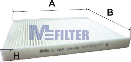 Mfilter K 9108 - Filtrs, Salona telpas gaiss adetalas.lv