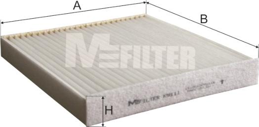 Mfilter K 9111 - Filtrs, Salona telpas gaiss adetalas.lv