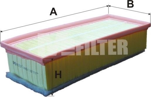 Mfilter K 495/1 - Gaisa filtrs adetalas.lv