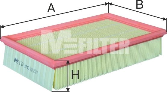 COOPERS PA7441 - Gaisa filtrs adetalas.lv