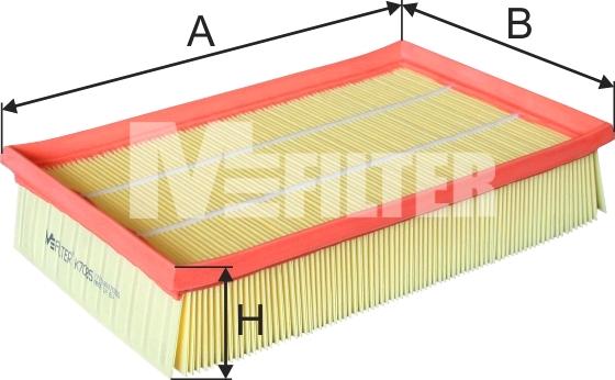 Mfilter K 7085 - Gaisa filtrs adetalas.lv