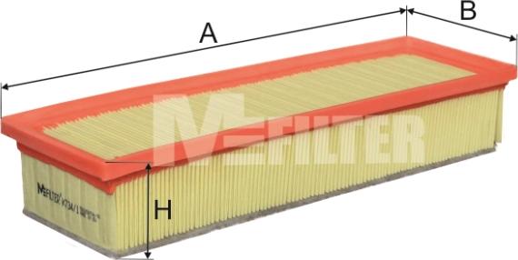 Mfilter K 734/1 - Gaisa filtrs adetalas.lv