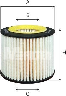 Mfilter TE 600 - Eļļas filtrs adetalas.lv