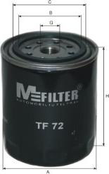 Mfilter TF 72 - Eļļas filtrs adetalas.lv