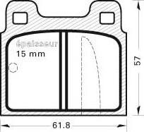 Magneti Marelli 363702160101 - Bremžu uzliku kompl., Disku bremzes adetalas.lv