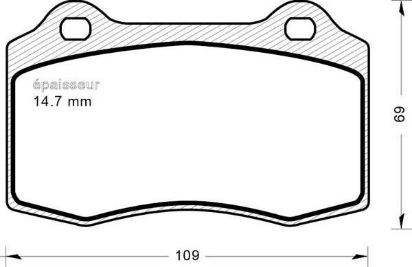 Magneti Marelli 363702161397 - Bremžu uzliku kompl., Disku bremzes adetalas.lv