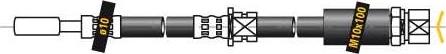 MGA F5340 - Bremžu šļūtene adetalas.lv