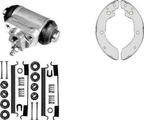 MGA K610323 - Bremžu loku komplekts adetalas.lv