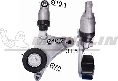 MICHELIN EngineParts SMAMP06320 - Siksnas spriegotājs, Ķīļsiksna adetalas.lv