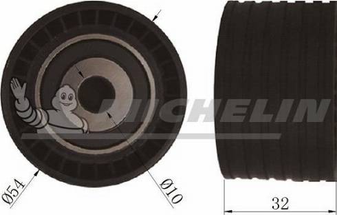 MICHELIN EngineParts SMAMP03013 - Parazīt / Vadrullītis, Zobsiksna adetalas.lv