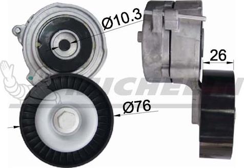 MICHELIN EngineParts SMAMP02435 - Siksnas spriegotājs, Ķīļsiksna adetalas.lv