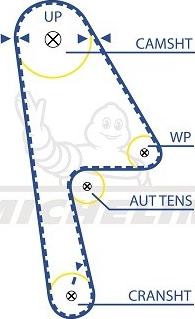 MICHELIN EngineParts SMATB0317 - Zobsiksna adetalas.lv