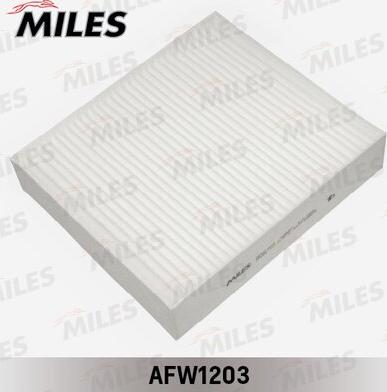 Miles AFW1203 - Filtrs, Salona telpas gaiss adetalas.lv