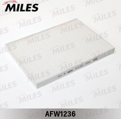 Miles AFW1236 - Filtrs, Salona telpas gaiss adetalas.lv