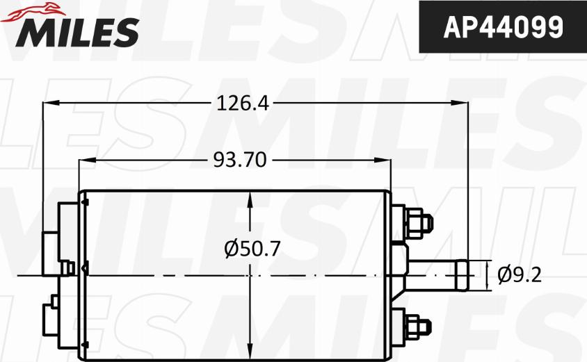 Miles AP44099 - Degvielas sūknis adetalas.lv